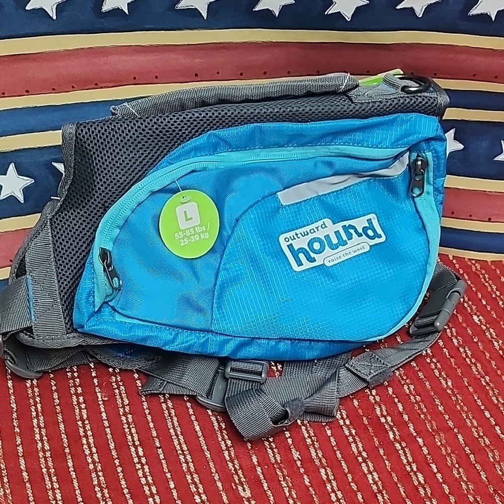 Outward Hound Blue Belt Bag
